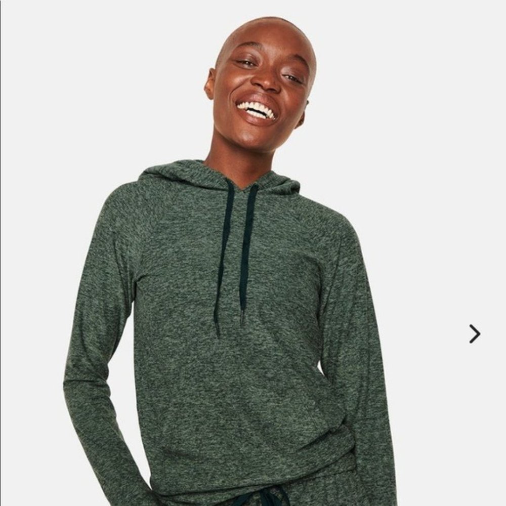 Outdoor Voices Cloudknit All Day Hoodie Hunter Green Size S
